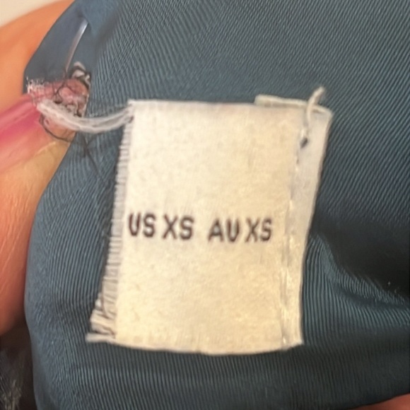 Petal and Pup Teal Halter Neck mini dress not - Picture 12 of 13